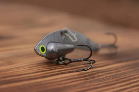 SteelShad - Heavy Series 1/2 oz. Bass Fishing Lures - Lipless Crankbait for Freshwater Fishing - Perfect for Smallmouth & Largemouth Bass, Walleye, Pike & Trout - Heavy Series in Kuwait