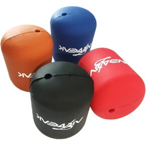 4 Pcs Fishing Rod Butt Cushion Fishing Rod Protector Silicone Butt Cap for Fishing Rod Seat 2 Style Each 3 Size for Choose from