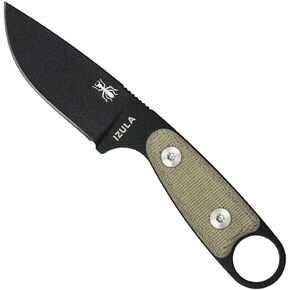 ESEE Knives Izula-B w/Handle, Molded Polymer Sheath, and Clip Plate (Olive Drab G10) in Kuwait