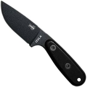 ESEE Black Izula مع مقابض Micarta رمادية اللون وغمد بوليمر مصبوب