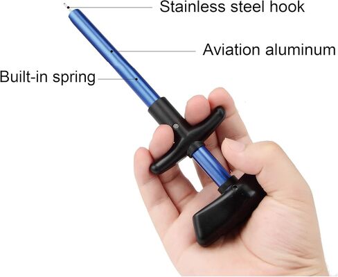 خطاف صيد السمك من الفولاذ المقاوم للصدأ 24.13 سم in Kuwait