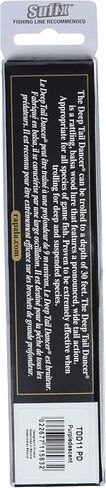 Rapala Deep Tail Dancer 11 Fishing lure, 4.375-Inch, Purpledescent in Saudi Arabia