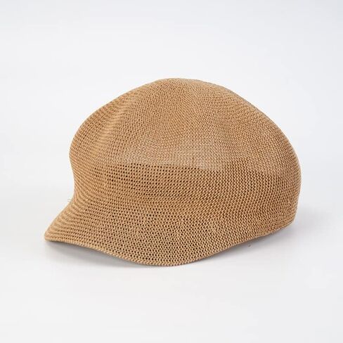 Octagonal Cap Straw Women Summer Thin Newsboy Cap Painter Adjustable Rope Knitted Beret Mesh Breathable Boinas para Mujer, One Size in Saudi Arabia