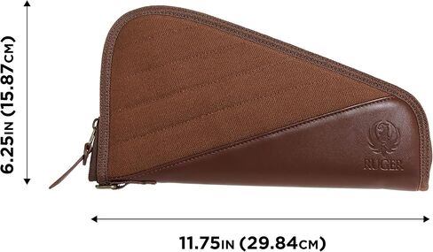 Allen Company Ruger Wrangler Leather Revolver Case, 11 inch Revolvers/Handguns, Caramel (Gun Cases_Handgun Cases) in Saudi Arabia