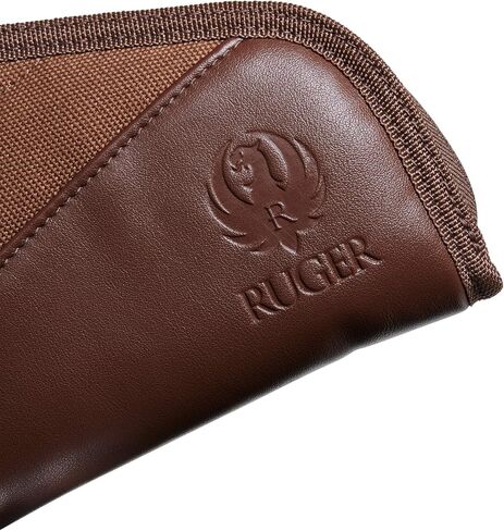 Allen Company Ruger Wrangler Leather Revolver Case, 11 inch Revolvers/Handguns, Caramel (Gun Cases_Handgun Cases) in Saudi Arabia