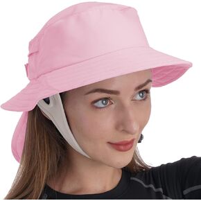 USHAKE Surf Hat Bucket Sun Hats for Surfing, Boating, Water-Sports Men and Women