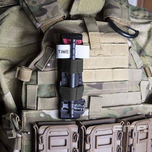WYNEX Tourniquet Holder, Tactical Tourniquet Straps Holder MOLLE Medical EMT Hand Tools in Kuwait
