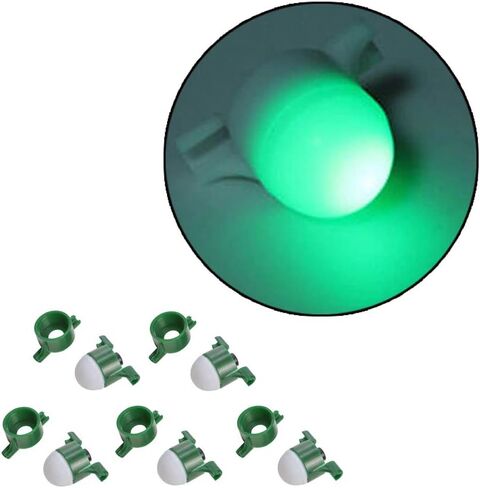 Wixine 5Pcs 2 in 1 LED Night Fishing Rod Tip Clip on Strike Bite Alert Alarm Light in Saudi Arabia