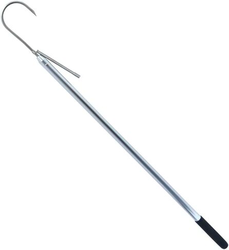 American Fishing Wire Fishing Gaff - Sturdy Aluminum Shaft, Strong Stainless Steel Hook, Non-Slip Foam Grip 3ft 4ft 6ft Length Spear for Saltwater Fish in Saudi Arabia