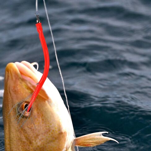 Classic Striped Bass Tube Lures Diamond jigs Tail Teaser Umbrella Rig Tube Jigs Teaser with Stainless Steel Hook Sandeel Bait for Offshore Trolling Striper Bass Bluefish Fishing in Kuwait