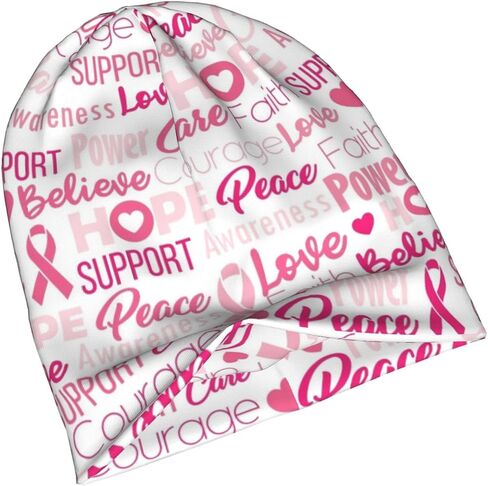 Heart Beanie Chemo Hat Cancer Headwear Knitted Hats Baggy Slouchy Scarf Nightcap for Adults Women Men in Kuwait