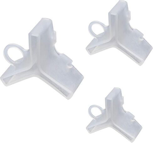 ZZHXSM 60pcs Trident Hook Protector Hook Sleeve 3 Sizes Safety Holder Cover Injury Prevention Fishing Treble Hooks Protector Fishing Gear for Fishermen and Fishing Enthusiasts in Saudi Arabia