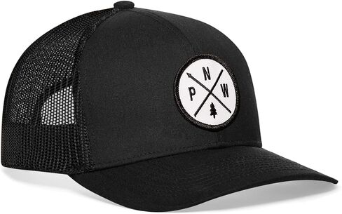 HAKA PNW Trucker Hat for Men & Women, Pacific Northwest Trucker Mesh Snapback Adjustable Baseball Cap in Kuwait