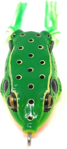 Reaction Tackle Hollow Body Frogs for Bass Fishing - Ultra Realistic Weedless Top Water Frog Lure for Bass, Snakehead, Pike and More - Floating Topwater Fishing Lures - 2 Pack in Kuwait