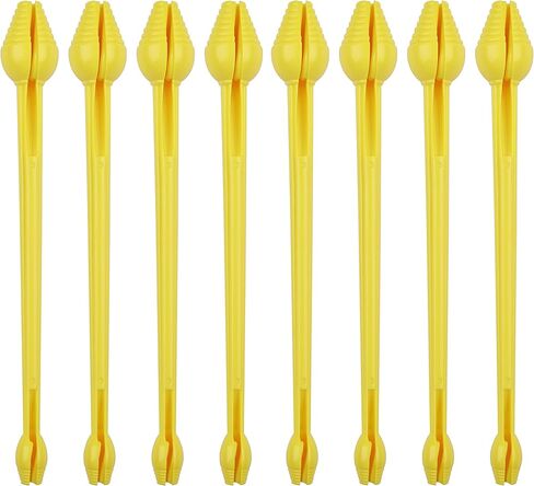 Fishing Hook Disgorger, 8pcs Snelled Fish Hook Remover Tool Fish Dehooker Plastic Portable Unhook Extractor Tool Fishing Saltwater Fishing Supplies Fishing Gear Accessories in Kuwait