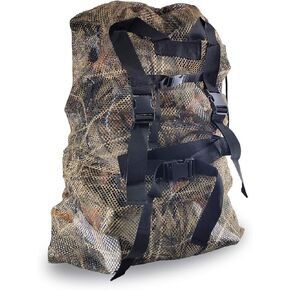 REEKGET Adjustable Shoulder Strap Camo Hunting Bags Mesh Decoy Bag Duck Goose Turkey Hunting Back,Large-Capacity Bait Bag,Drake Decoys Bag in Kuwait