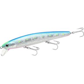 LUCKY CRAFT FlashMinnow 110 Ghost Series Saltwater Fishing Lures, Jerkbait for Halibut and Bass Fish, Slow Suspending 1–2 ft, Surf Fishing Gear and Tackle Box Accessories in Saudi Arabia