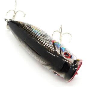 Seasky Fishing Plug Lures Micro Popper Topwater Trout Attack in Freshwater in Saudi Arabia