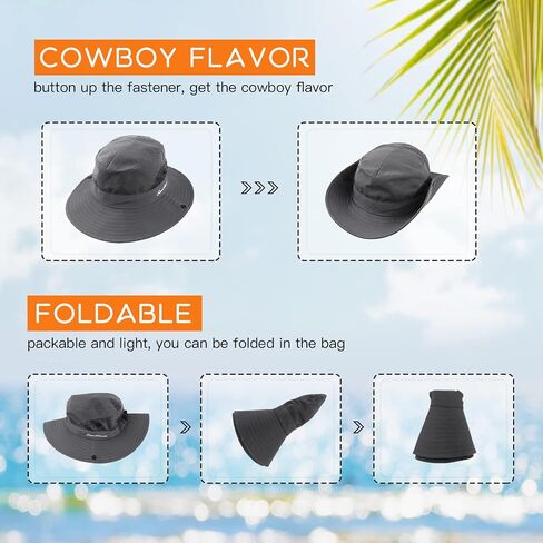 Sun Hats for Women Beach Hat Ponytail Hat Womens Sun Hat with UV Protection Wide Brim in Kuwait