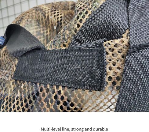REEKGET Adjustable Shoulder Strap Camo Hunting Bags Mesh Decoy Bag Duck Goose Turkey Hunting Back,Large-Capacity Bait Bag,Drake Decoys Bag in Kuwait