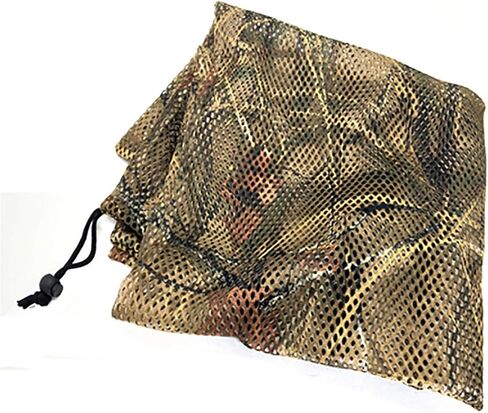 REEKGET Adjustable Shoulder Strap Camo Hunting Bags Mesh Decoy Bag Duck Goose Turkey Hunting Back,Large-Capacity Bait Bag,Drake Decoys Bag in Kuwait