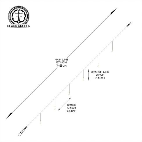 بلاك انكور مجموعة سابيكي من المياه المالحة - 2 مزيل مياه عائمة، 3 من كل رقم 4، #6، #8 سابيكي، 2 وزن رفيع للخيوط، 1 من كل 1 اونصة، 2 اونصة، 3 اونصة، 3 من كل خطاف دائري 1/0، 2/0، 3/0 in Kuwait