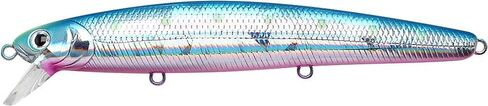 LUCKY CRAFT FlashMinnow 110 Ghost Series Saltwater Fishing Lures, Jerkbait for Halibut and Bass Fish, Slow Suspending 1–2 ft, Surf Fishing Gear and Tackle Box Accessories in Kuwait