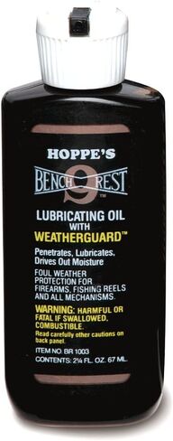 Hoppe's No. 9 Bench Rest Lubricating Oil with Weatherguard, 2-1/4 oz. Bottle in Saudi Arabia