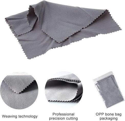 2 Pack Gun Cleaning Cloth, Care Microfiber Silicone Reel Gun Rags-12 12", Polishing Gun Cleaning Tool Firearm Accessories Cleaning Products for Pistol, Handgun, Rifle, Shotgun in Saudi Arabia