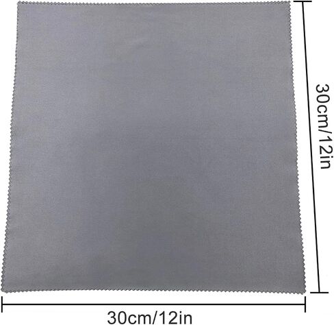 2 Pack Gun Cleaning Cloth, Care Microfiber Silicone Reel Gun Rags-12 12", Polishing Gun Cleaning Tool Firearm Accessories Cleaning Products for Pistol, Handgun, Rifle, Shotgun in Saudi Arabia