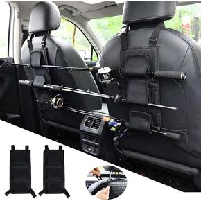 WITHFAB Fishing Rod Holders for Car, Fishing VRC Vehicle Rod Carrie, Adjustable Polyester Strap Fishing Pole Storage Rack for SUV, Wagons, Van, Easy Install Fishing Car Rod Carrier for Car in Saudi Arabia
