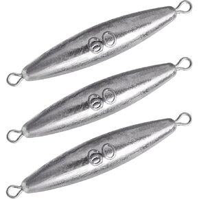 THKFISH Fishing Weights Inline Trolling Sinkers Weights Kit Double Ring Sinkers Tor-pedo Sinkers Catfishing Sinkers Saltwater Surf Fishing Weights Coin-Sinkers Disc-Sinkers Pyramid Sinkers bank sinkes in Saudi Arabia