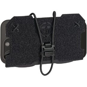 TOPTACPRO Tactical Admin Phone Pouch for Vest MOLLE Plate Carrier Multicam Portable Cell Phone Carrier Holder Quick-Release Magnetic Buckle 500D Cordura Nylon