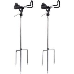 حامل صنارة الصيد من دابسي، دعامات عمود صنارة الصيد الارضية، قابل للتعديل 360 درجة وقابل للفصل وسهل الحمل، معدات صيد قابلة للطي للصيد على الشاطئ والأنهار والبرك والبحيرات in Kuwait