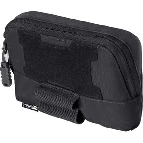 Tactical MOLLE Admin Panel Pouch Small Chest Pouch for Tactical Bag JPC2.0 AVS CPC with MOLLE System 500D Nylon