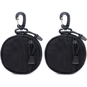 Focalmotors 2 حزمة صغيرة التكتيكية المدمجة EDC الحقائب الصغيرة رخوة فائدة الحقيبة عملة محفظة المفاتيح جيب منظم الملحقات الصغيرة in Kuwait