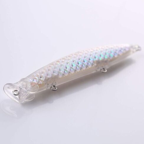 Lure Blanks Unpainted Fishing Lures,15pcs 11.5cm 11g Fishing Crankbait Blanks,Blank Minnow Crankbaits Hard Bait in Saudi Arabia