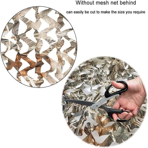 Camo Netting, Camouflage Netting, Hunting Blind Camo Net, Army Party Decorations, Sunshade Fence Nets, Lightweight, Bulk Roll, Mesh, Great for Camping, Shooting, Photograph, Car Cover, Outdoor in Saudi Arabia