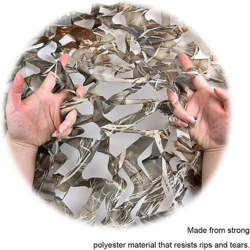 Camo Netting, Camouflage Netting, Hunting Blind Camo Net, Army Party Decorations, Sunshade Fence Nets, Lightweight, Bulk Roll, Mesh, Great for Camping, Shooting, Photograph, Car Cover, Outdoor in Saudi Arabia