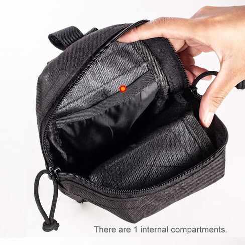 Upgraded Sports Water Bottles Pouch Bag, Tactical Drawstring Molle Water Bottle Holder Tactical Pouches, Travel Mesh Water Bottle Bag Tactical Hydration Carrier in Saudi Arabia