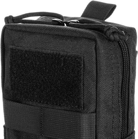 Upgraded Sports Water Bottles Pouch Bag, Tactical Drawstring Molle Water Bottle Holder Tactical Pouches, Travel Mesh Water Bottle Bag Tactical Hydration Carrier in Saudi Arabia