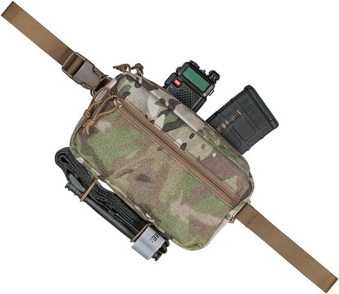 حقيبة متقاطعة تكتيكية من ACETAC غنيمة EDC حقيبة كروس مع 5.56 مجلة إدراج حقيبة متدلية هجينة لمنصة الصدر in Kuwait