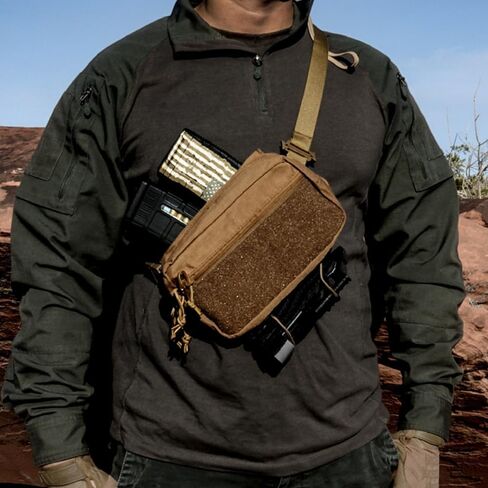 حقيبة متقاطعة تكتيكية من ACETAC غنيمة EDC حقيبة كروس مع 5.56 مجلة إدراج حقيبة متدلية هجينة لمنصة الصدر in Kuwait