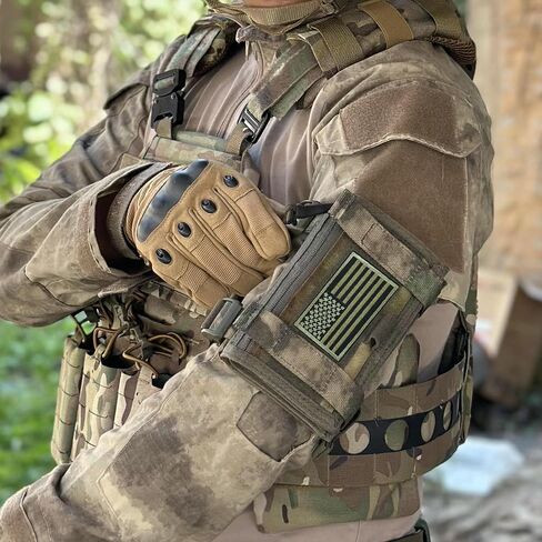 Tactical Arm Map Case, Shooters Armband Sleeve and Wrist Map Holder, DOPE Card Holder with Clear Windows for Shooting Range Cards and Field Data in Kuwait