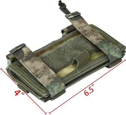 Tactical Arm Map Case, Shooters Armband Sleeve and Wrist Map Holder, DOPE Card Holder with Clear Windows for Shooting Range Cards and Field Data in Kuwait