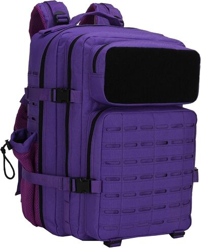 حقيبة الظهر التكتيكية العسكرية 45L / 25L 3 Day Assault Pack Molle Daypack حقيبة ظهر للمشي لمسافات طويلة للرجال والنساء in Kuwait