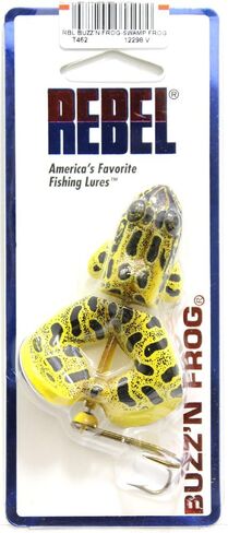 Rebel Lures Buzz'N Frog Topwater Buzzbait Fishing Lure, 2 1/2 Inch, 1/2 Ounce in Kuwait