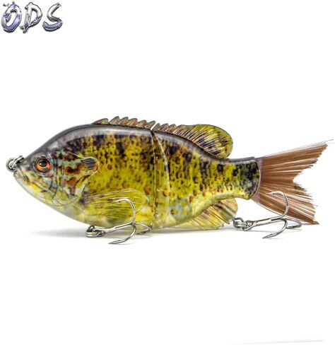 ods lure Bluegill Glide Bait Topwater Fishing Lure Floating Swimbait for Bass Trout Perch Pike Walleye Fishing in Kuwait