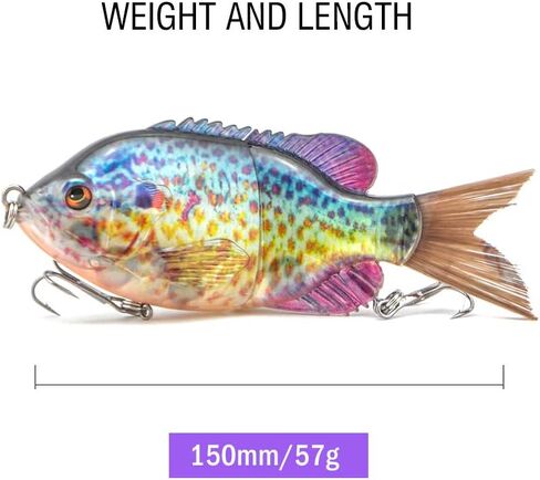 ods lure Bluegill Glide Bait Topwater Fishing Lure Floating Swimbait for Bass Trout Perch Pike Walleye Fishing in Kuwait