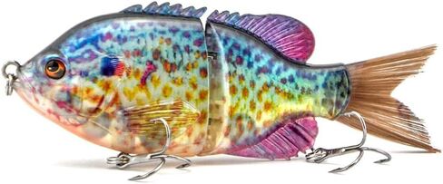 ods lure Bluegill Glide Bait Topwater Fishing Lure Floating Swimbait for Bass Trout Perch Pike Walleye Fishing in Kuwait